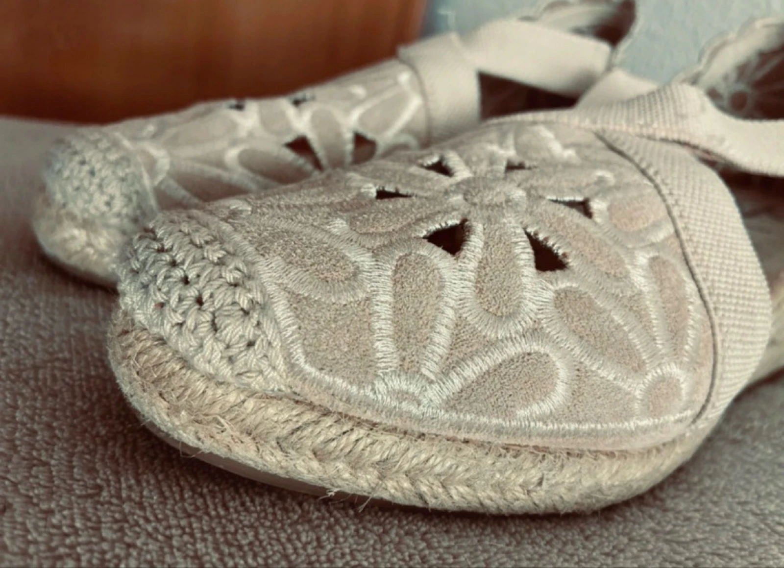 Alpargatas à talons compensés – photo 5